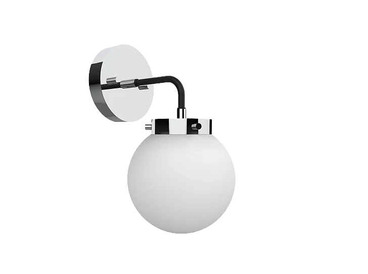 Vinci Lighting Bianca Wall Sconce in Chrome/Black WS1718-1CH/BKOP