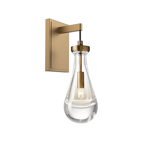 Vinci Lighting Loft Wall Sconce in Aged Brass WS88801-ABBK