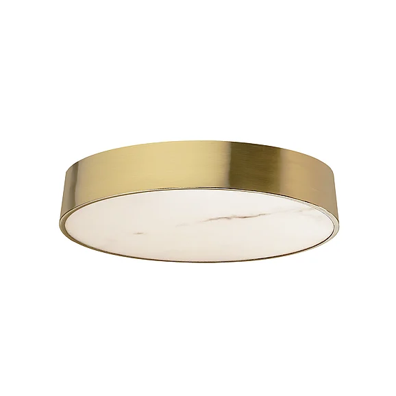 Dainolite 30W Flush Mount, AGB w/ ALB diffuser WSH-1630LEDFH-AGB