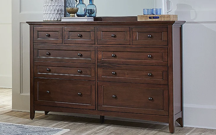 Westlake Master Dresser in Brown Cherry WSLCB5510