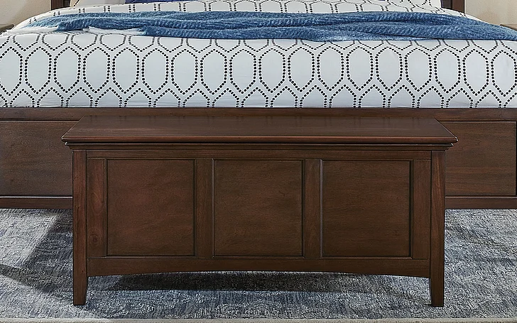 Westlake Cedar Lined Trunk in Brown Cherry WSLCB5800
