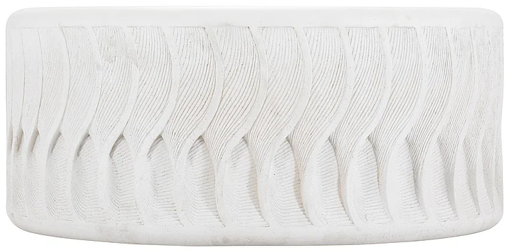 Bernhardt Exterior Coquille Cocktail Table in White X03029