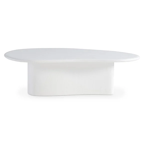 Bernhardt Fresco Outdoor Cocktail Table in Chalky White X09021