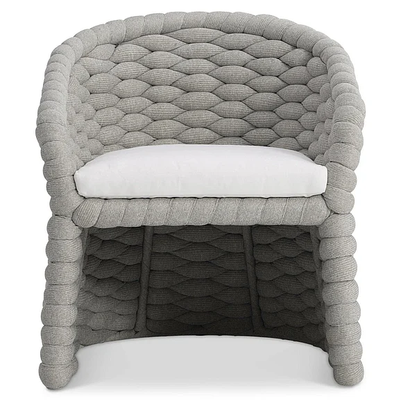 Bernhardt Salinas Arm Chair in Gray X10545 (Set of 2)