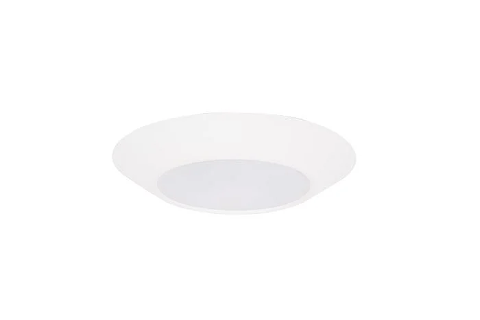 Craftmade Slim Line 4" (5.9" Overall) 1 Light LED Flush in White X9304-W-LED