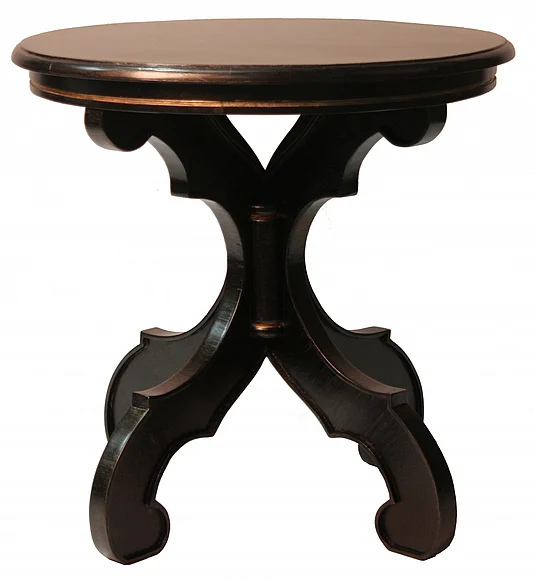 Peninsula Amalfi Accent Table in Black Luxe XT-006-1017-BLX