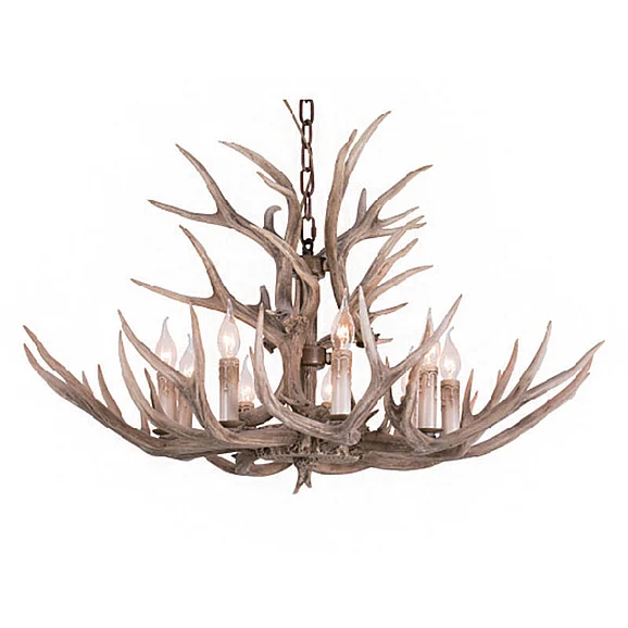 Bethel Polyresin Antler Horn Chandelier YA02