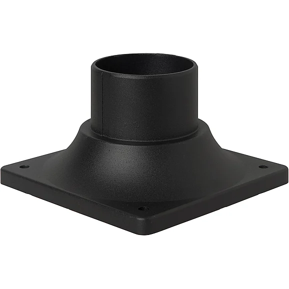 Craftmade Post Adapter Base for 3" Post Tops in Textured Black Z202-TB