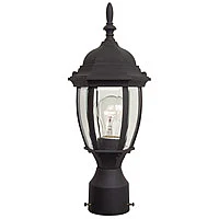 Craftmade Bent Glass 1 Light Outdoor Post Mount in Matte Textured Z265-TB CLOSEOUT