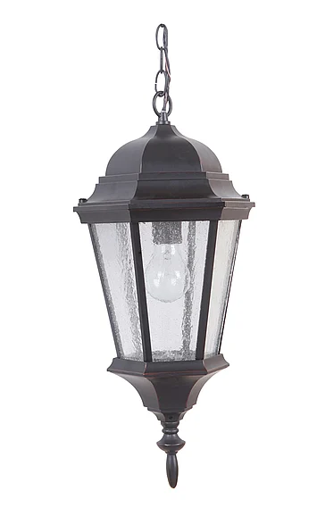 Craftmade Chadwick 1 Light Outdoor Pendant in Oiled Bronze Gilded Z2911-OBG CLOSEOUT