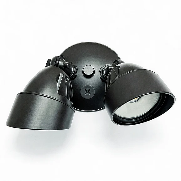 Craftmade 2 Light Outdoor LED Flood in Midnight ZA422-MN-LED