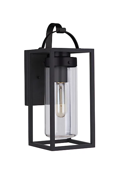 Craftmade Neo 1 Light Small Outdoor Wall Lantern in Midnight ZA4804-MN