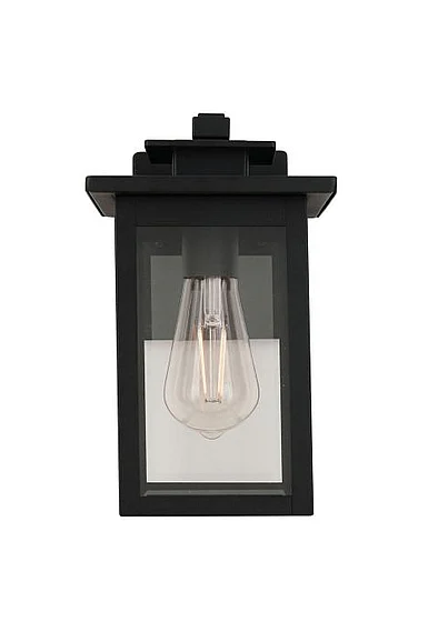 Craftmade Rock Creek 1 Light 10.25" Outdoor Wall Lantern in Textured Black ZA7004-TB