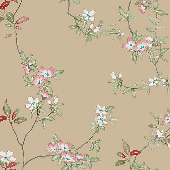 York F58-Ronald Redding Tea Garden Second Edition April Blossom Wallpaper ZA8073 (Double Roll)