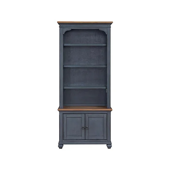 Legends Americana Bookcase Pier in Corduroy Blue ZAMR-3000