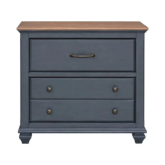 Legends Americana File Drawer in Corduroy Blue ZAMR-6805