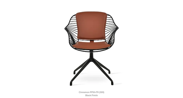 SohoConcept Zebra Arm Spider Swivel Chair