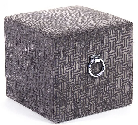 Zentique Karina Stool in Velvet (Set of 2) ZEN02 R