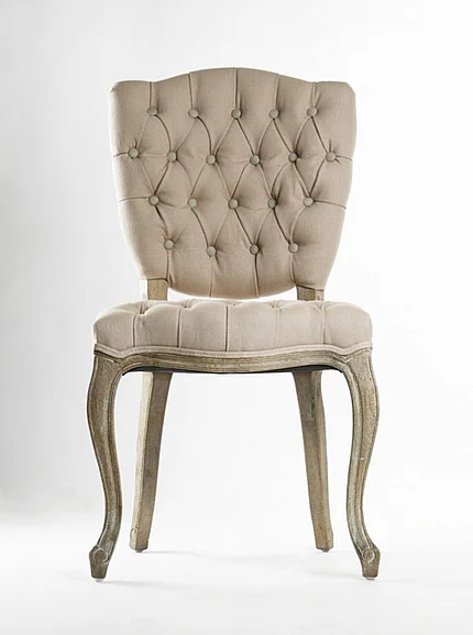 Zentique Piaf Side Chair in Limed Grey Oak (Set of 2) ZEN027 E272 H001
