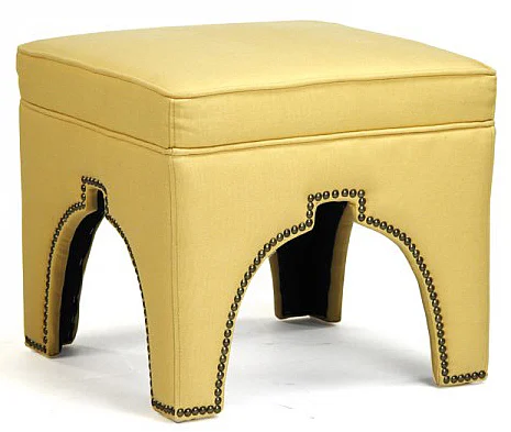 Zentique Marnix Cubic Stool in Yellow (Set of 2) ZEN05 J