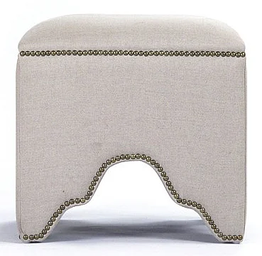 Zentique Willem Cubic Stool in Gray (Set of 2) ZEN07 A003