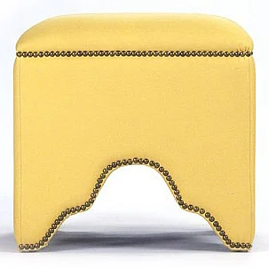 Zentique Willem Cubic Stool in Yellow (Set of 2) ZEN07 J