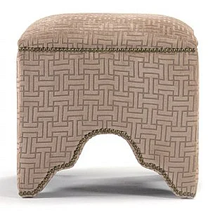 Zentique Willem Cubic Stool in Brown (Set of 2) ZEN07 O