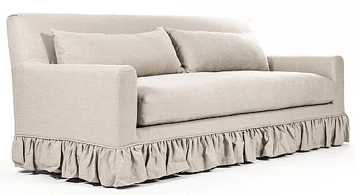 Zentique Liam Sofa in Natural ZEN104-3