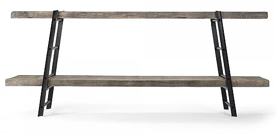 Zentique Heiner Console Table in Light Brown ZENCM004