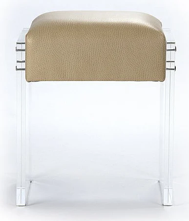 Zentique Vanity Stool in Beige (Set of 2) ZF016