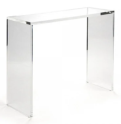 Zentique Cleon Acrylic Console Table ZF024