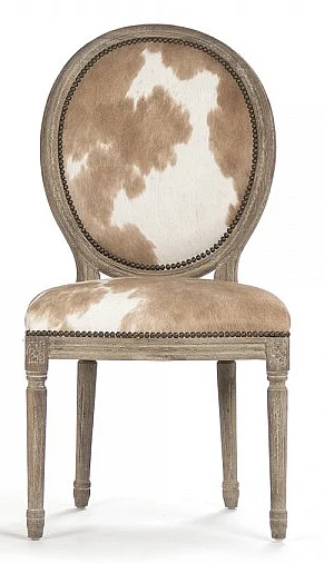 Zentique Audric Side Chair in Limed Grey Oak (Set of 2) ZF029