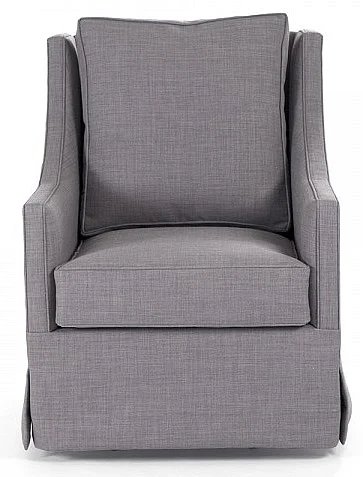 Zentique Carrie Club Chair in Gray ZF031