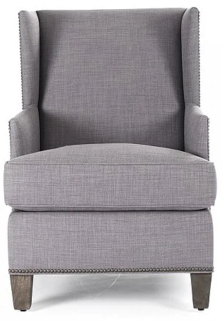 Zentique Caroline Club Chair in Gray ZF032