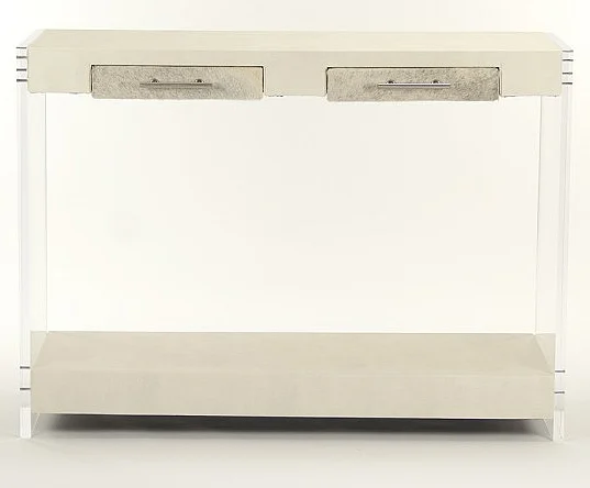 Zentique Parker Console Table in Arctic ZF035