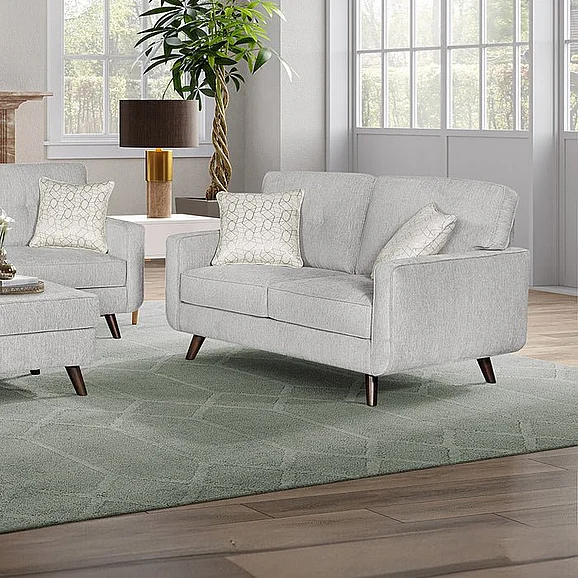Legends Hollywood Loveseat in Grey ZHLY-0203