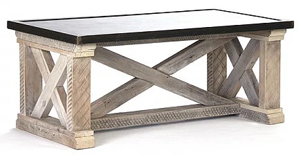 Zentique Valerie Coffee Table (L) in Rust/Copper ZIC004-L