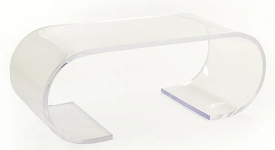 Zentique Shea Coffee Table in Clear ZMA017