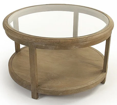 Zentique Odo Coffee Table in Oak ZMA022