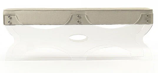Zentique Melodie Bench in Natural ZMA026