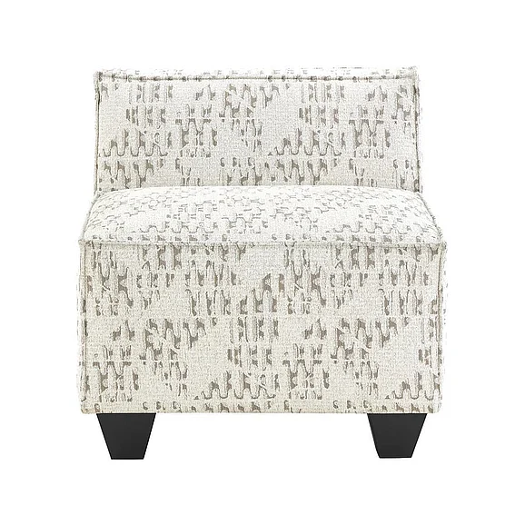 Legends Phoenix Armless Chair in Cashmere Stone ZPHX-0100