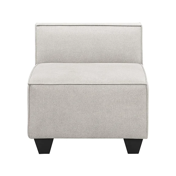 Legends Phoenix Armless Accent Chair in Cashmere Cream ZPHX-0101A