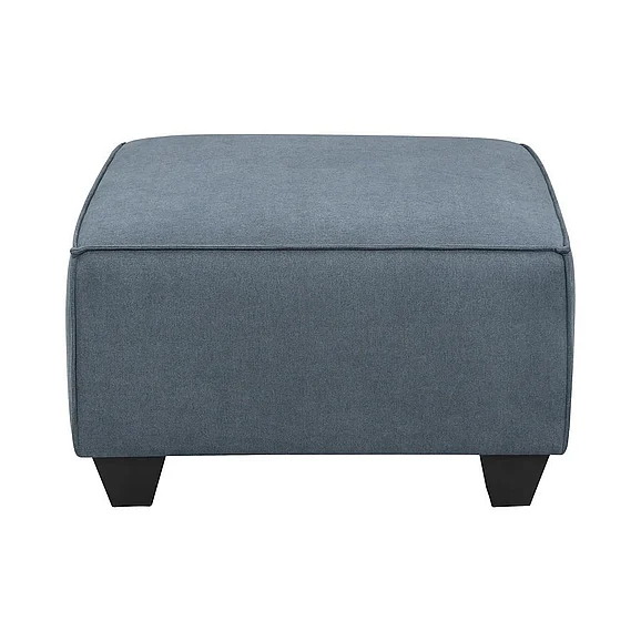 Legends Phoenix Accent Ottoman in Navy Caribbean ZPHX-0400A