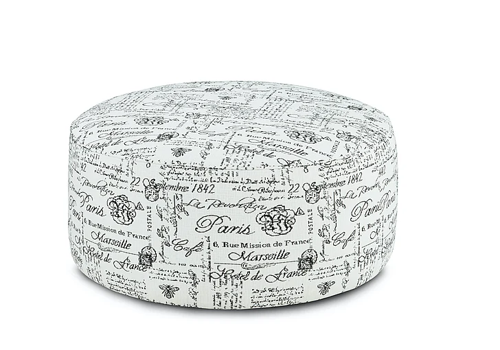 Southern Motion (Fusion) Dizzy Iron Cocktail Ottoman 140