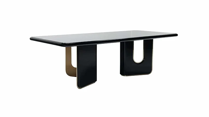 Klaussner Elan Aurelia Dining Table in Black