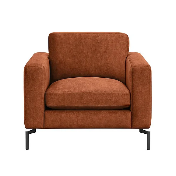 Legends Tribeca Chair in LaiDi Velvet Spice ZTRI-0100-SPC