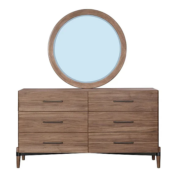 Legends Tranquility Dresser in Walnut ZTRN-7013